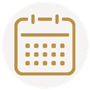 Icono de calendario corporativo para póliza de Responsabilidad Civil en Eventos y Actividades Temporales